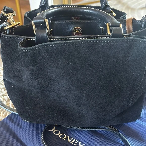 Dooney & Bourke Black Satchel with Structured Design - Picture 6 of 14